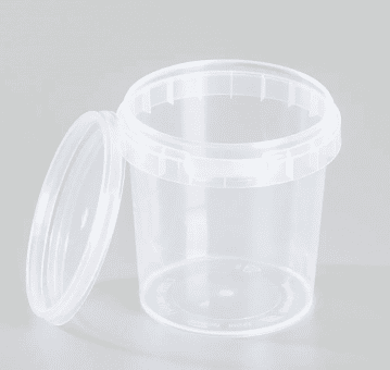 Тара пластиковая (банка) с крышкой 155мл