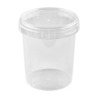 Тара пластиковая (банка) с крышкой 520 мл