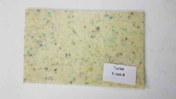 TURBO Шумоизоляционный материал V-ton 4, толщина 4мм, лист 650х1000мм