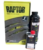 U-POL RAPTOR Защитное покрытие повышенной прочности черное 1 л