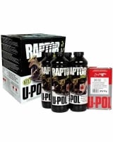 U-POL RAPTOR Защитное покрытие повышенной прочности черное 4 л комплект