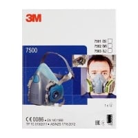3M™ Полумаска гелевая профессиональная в сборе / 7502