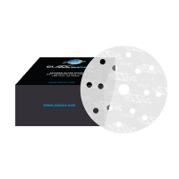 ZviZZer Круг абразивный на пленке Glass Effect 15 отверстий 150мм в ассортименте